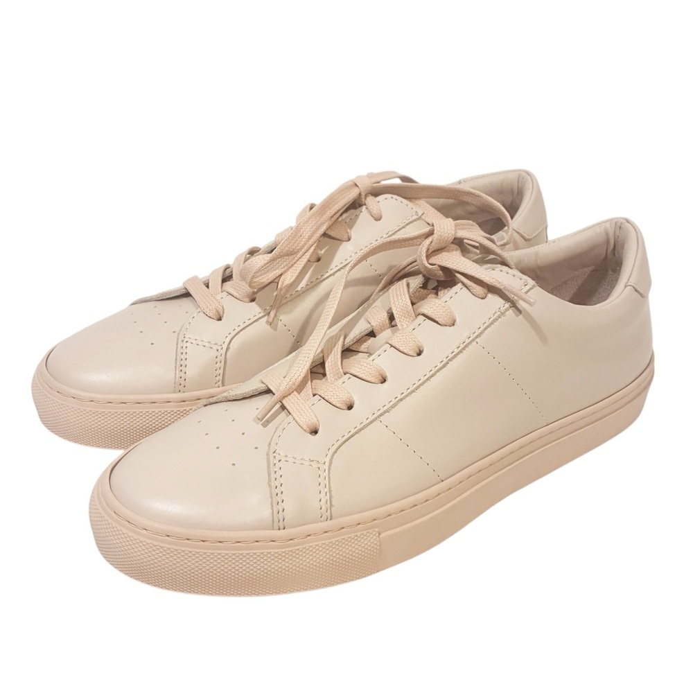 The Greats Size 10 Brooklyn Pink Blush Comfy Low Top Sneakers MADE in ITALY